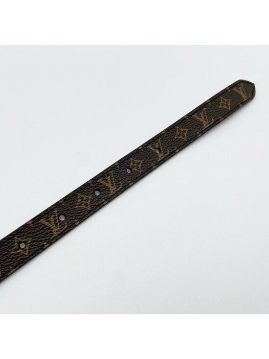 Louis Vuitton Belt LV Duo Reversible Brown Black Monogram main image 4